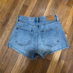 Denim Forum Blue Jean Shorts Casual Summer Style